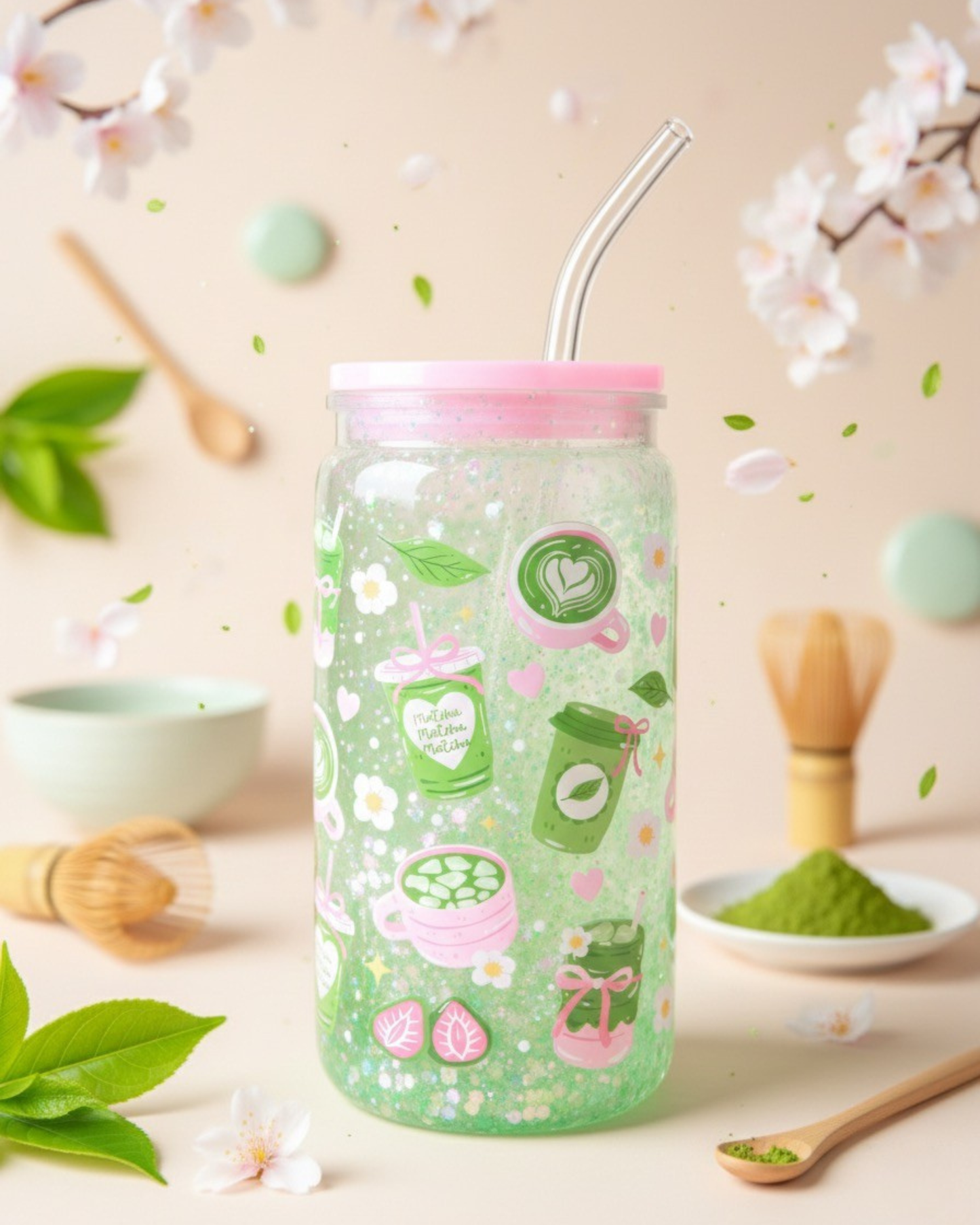 Pink Matcha Crush